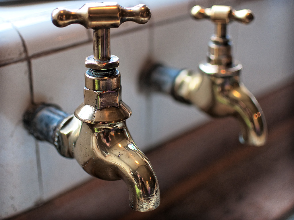 Brass taps